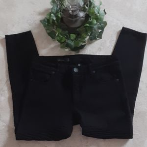 Kut from the Kloth Moto Skinny Black Pants